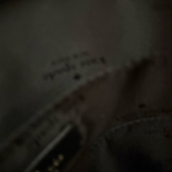 Kate Spade Black Leather Backpack with Silver Zippers - Picture 11 of 14